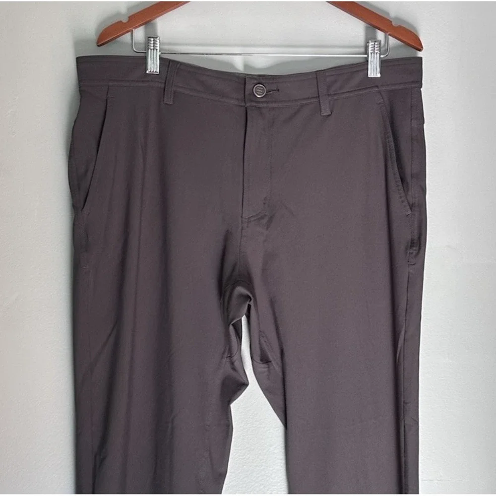 Free Fly Nomad Pants Men 36x34 Gray Stretch Performance Golf Preppy City Chino